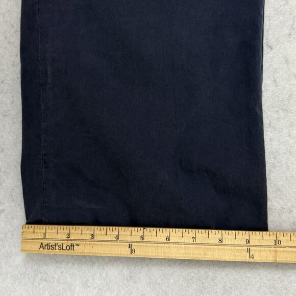 Mother The Pleated Greaser Prep Pants Womens Size 29 Blue On The Island Preppy - Picture 9 of 13